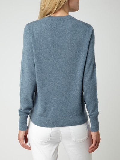 Jake*s Casual Pullover van kasjmier Rookblauw - 5