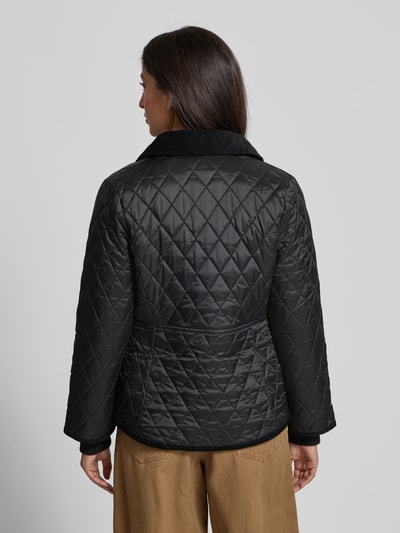 Barbour Shaped Fit Steppjacke Modell 'BEADNELL' Black 5