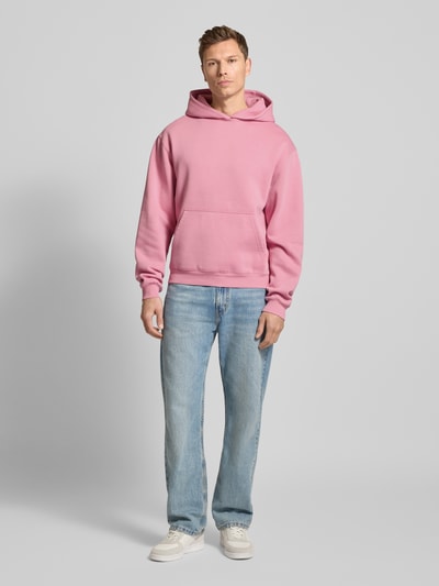 Drykorn Hoodie met capuchon, model 'KAMILIO' Felroze - 1