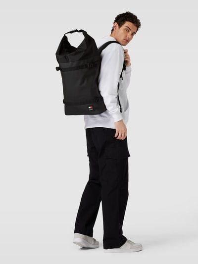 Tommy Jeans Plecak z naszywką z logo model ‘DAILY’ Czarny 1
