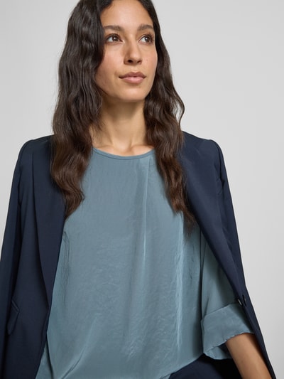 Luisa Cerano Bluzka z rękawem o dł. 3/4 Szaroniebieski 3