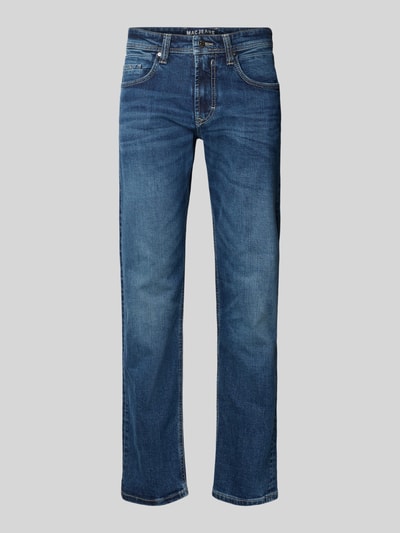 MAC Straight Leg Jeans im 5-Pocket-Design Blau 2