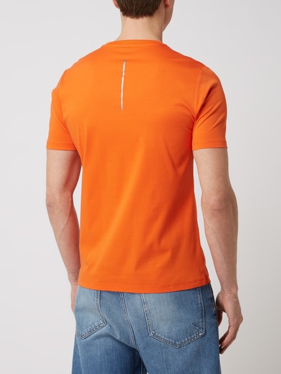 People of Shibuya T-Shirt aus Baumwolle Modell 'Shiko' Orange 5