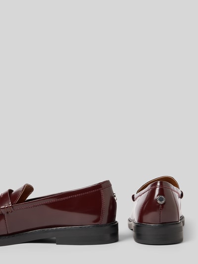 Steve Madden Loafer mit strukturierter Sohle Modell 'Adison' Bordeaux 2