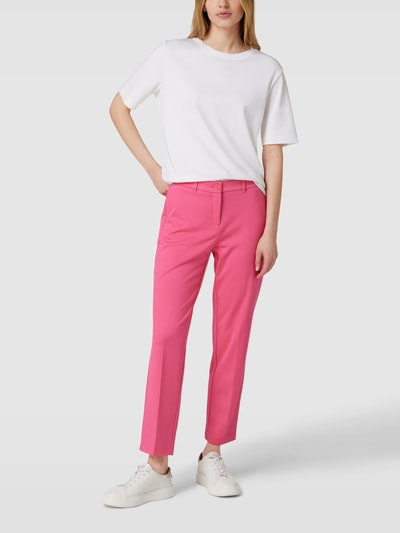 Christian Berg Woman Chino met Franse steekzakken Neon roze - 1