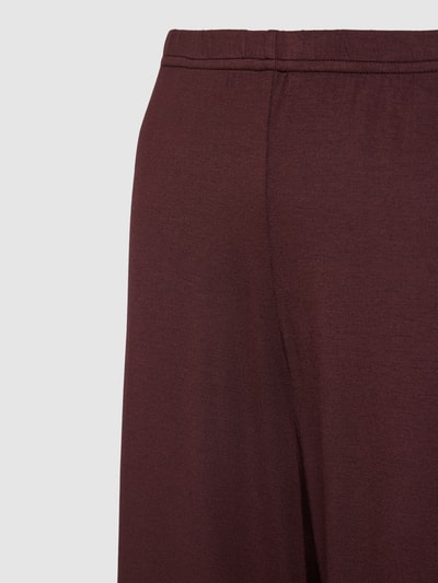 Marc O'Polo Pyjama-Hose mit Streifenmuster Modell 'MIX N MATCH' Bordeaux 2