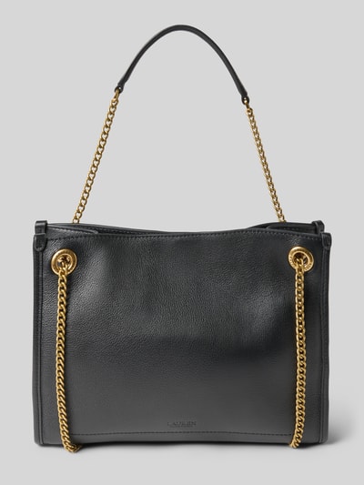 Lauren Ralph Lauren Leren handtas met labelhanger  - 4