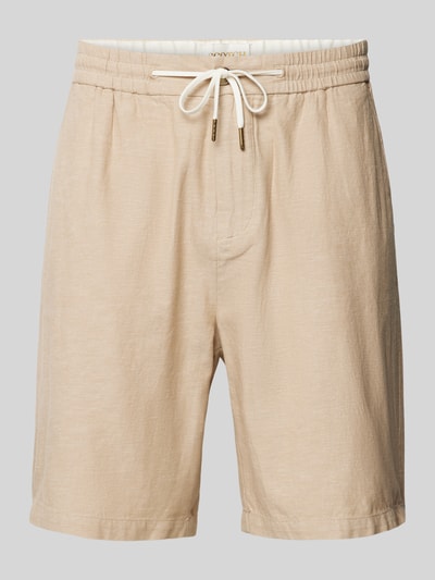 Scotch & Soda Regular fit bermuda met steekzakken opzij, model 'FAVE' Beige - 2