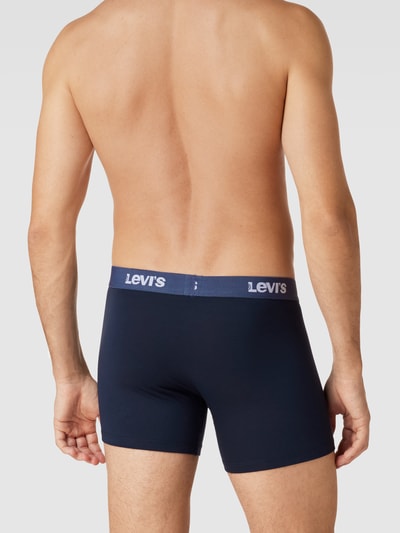 Levi's® Trunks mit Logo-Bund im 3er-Pack Dunkelblau 4