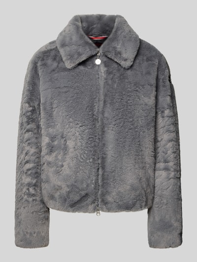 Frieda & Freddies Jacke aus Kunstfell Modell 'XAVI' Dunkelgrau 2