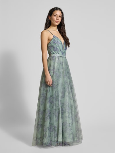 Hey Kyla Abendkleid mit tiefem V-Ausschnitt Mint 1