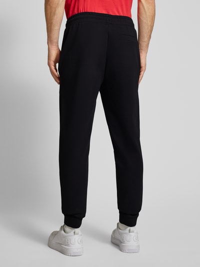 HUGO Sweatpants met labelpatch, model 'Dimacs' Zwart - 5