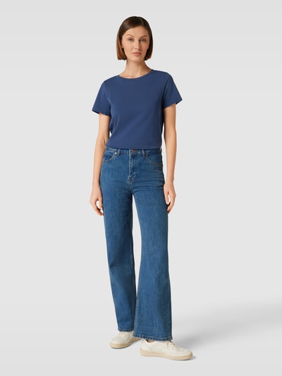 Weekend Max Mara T-Shirt mit Rundhalsausschnitt Modell 'MULTIF' Marine 1