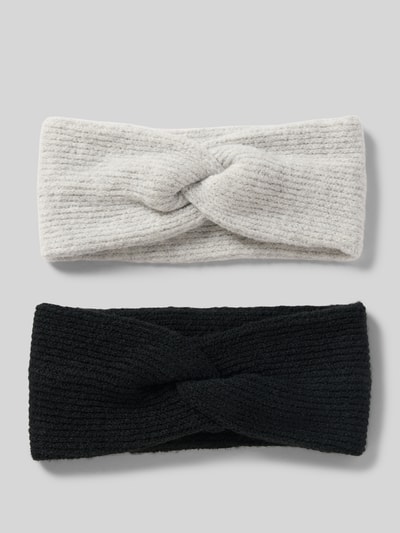 Pieces Opaska w zestawie 2 szt. Model ‘BENILLA’ Jasnoszary 1