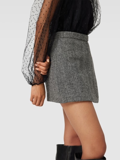 RED Valentino Shorts mit Reißverschluss Mittelgrau 3