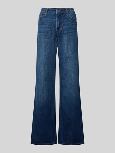 Produktfoto, Wide Leg Jeans aus Baumwoll-Mix Modell 'Suri' von s.Oliver RED LABEL, dunkelblaue Farbe, lockerer Schnitt, Damen Wide & Loose Fit Jeans