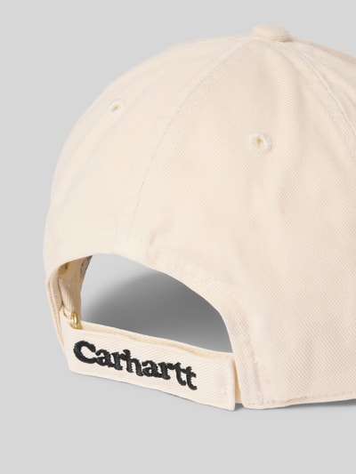 Carhartt Work In Progress Basecap mit Label-Applikation Ecru 3