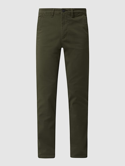 SELECTED HOMME Slim Fit Chino mit Bio-Baumwolle Modell 'Miles' Oliv 2