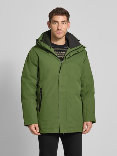 GOFRANCK Kurtka z kapturem model ‘Coro’ Oliwkowy 4