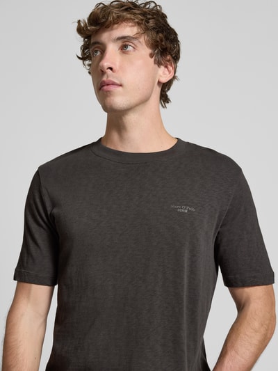 Marc O'Polo Denim Regular Fit T-Shirt aus reiner Baumwolle Mittelgrau 3