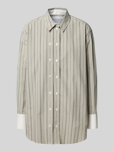 Samsøe Samsøe Relaxed Fit Bluse mit zweireihiger Knopfleiste Modell 'SALAS' Lind 2