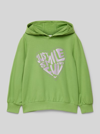 s.Oliver RED LABEL Hoodie mit Statement-Print Grass 1