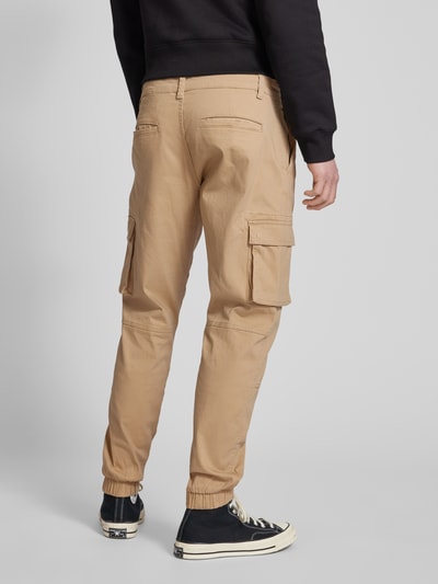 Only & Sons Cargohose mit elastischem Beinabschluss Modell 'CANS STAGE' Beige 5