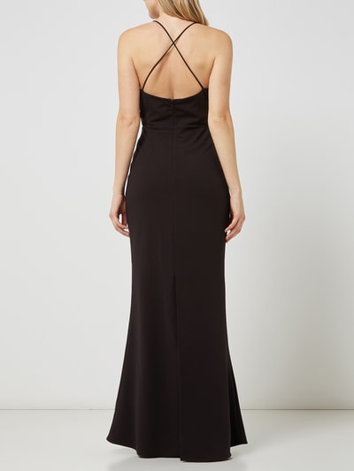 Jake*s Cocktail Abendkleid mit Mesheinsätzen  Black 4