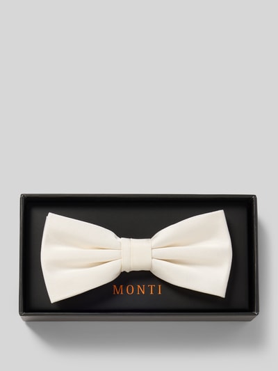 Monti Fliege aus reiner Seide Ecru 1