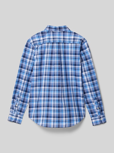 Polo Ralph Lauren Kids Hemd mit Button-Down-Kragen Blau 3