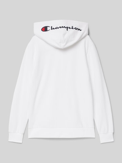 CHAMPION Sweatjacke mit Kapuze Weiss 3