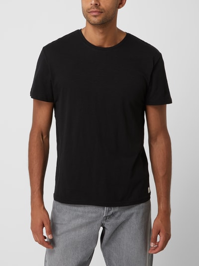 Tom Tailor T-Shirt aus Slub Jersey Black 4