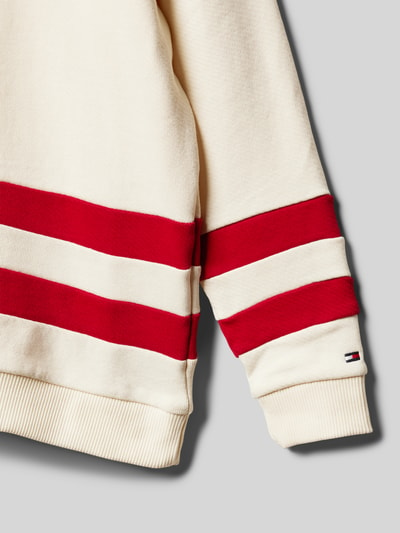 Tommy Hilfiger Kids Oversized hoodie met capuchon, model 'MONOTYPE' Ecru - 2