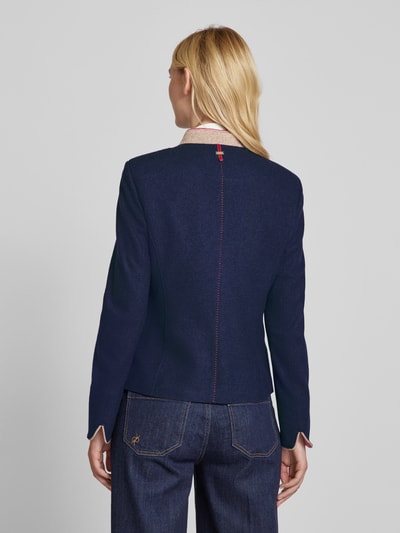 WHITE LABEL Blazer met opstaande kraag Marineblauw - 5