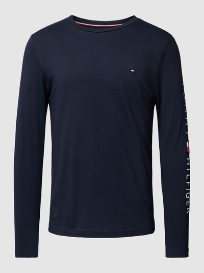 Tommy Hilfiger Longsleeve mit Label-Stitching Marine 2