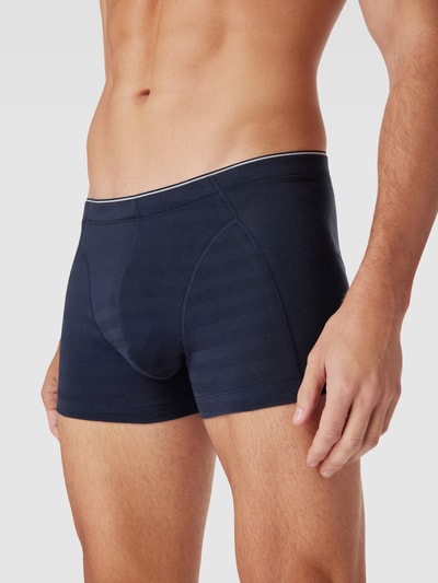 Schiesser Trunks mit elastischem Bund Dunkelblau 3