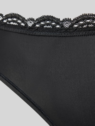 Calvin Klein Underwear String met labelprint Zwart - 2