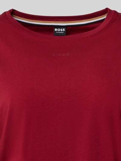 BOSS Regular Fit Pyjama-Oberteil aus Baumwoll-Mix  Rot 3
