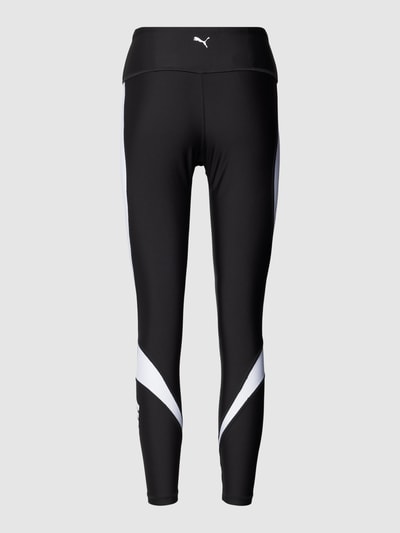 PUMA PERFORMANCE Legginsy z nadrukiem z logo Czarny 3