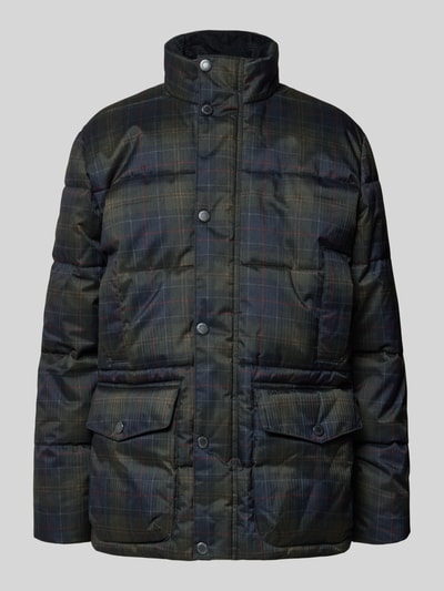 Barbour Steppjacke mit Pattentaschen Marine 1