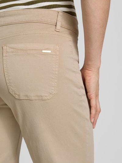 Cambio Relaxed fit jeans met steekzakken, model 'TESS' Zand - 3