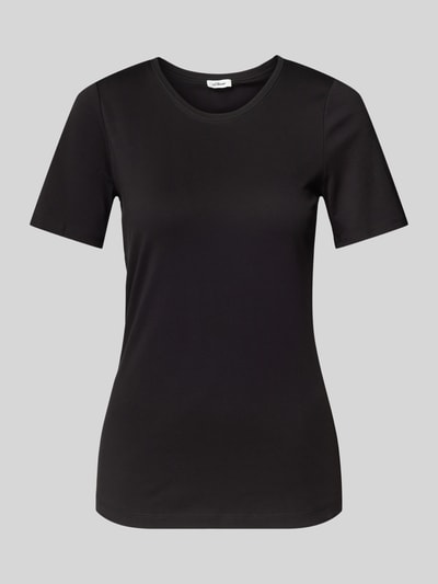 s.Oliver RED LABEL Slim Fit T-Shirt aus reiner Baumwolle in Interlockjersey-Qualität Black 2