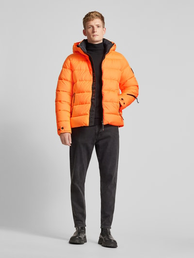 FIRE + ICE Steppjacke mit Zweiwege-Reißverschluss Modell 'LUKA2' Orange 1