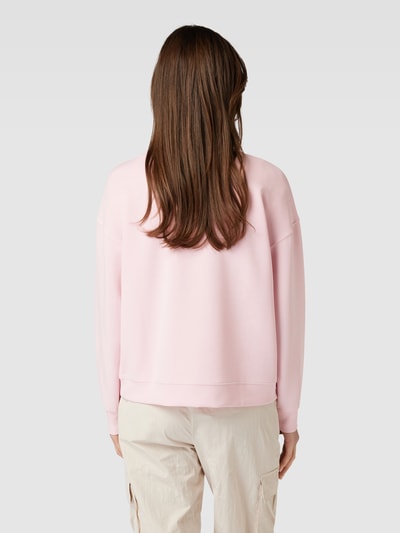 Jake*s Collection Sweatshirt met statementprint Roze - 5