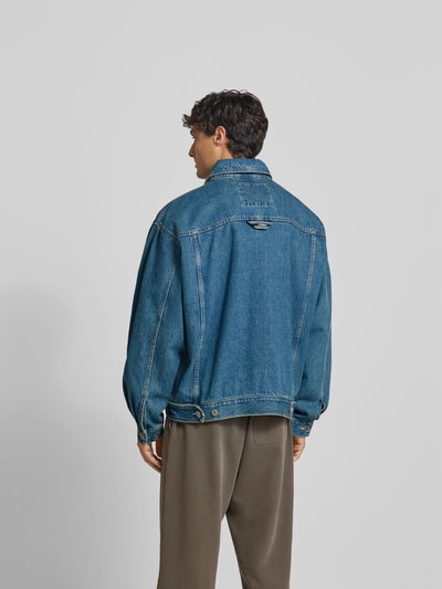 VETEMENTS Jeansjacke mit Reißverschluss Jeansblau 5