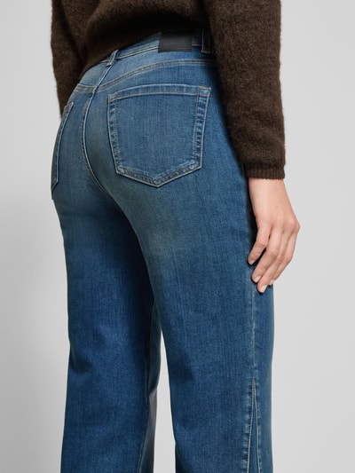 Marc Cain Bootcut Jeans im 5-Pocket-Design Bleu Melange 3