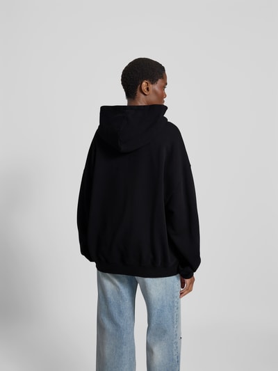ROTATE Oversized Hoodie mit Logo-Stitching Black 5