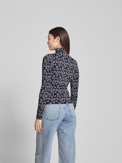 Kenzo Longsleeve mit floralem Allover-Muster Black 5