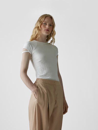 Agnona Bundfaltenhose im Balloon Fit Beige 6