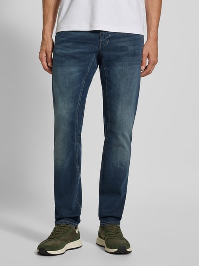 PME Legend Regular fit jeans met logoprint, model 'Commander' Antraciet - 4